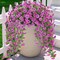 2 Pack Silk Colorful Fake Daisy Realistic Outdoor Flowers (Purple)